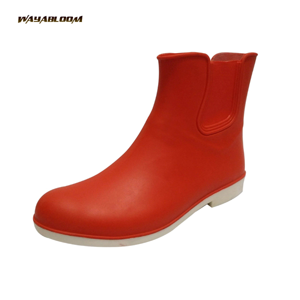 ODM OEM neoprene rubber or pvc fashion raining rain ladies women boots