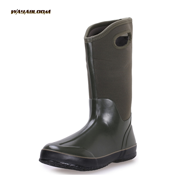 ODM OEM fashion comfortable rain neoprene gum boots